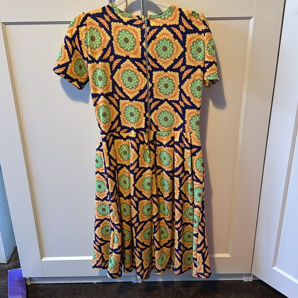 Colorful Geometric Pattern Dress - Picture 3 of 3
